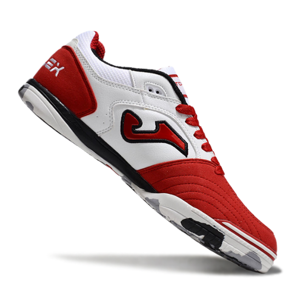 Joma Top Flex 24 IC White and Red Futsal IC