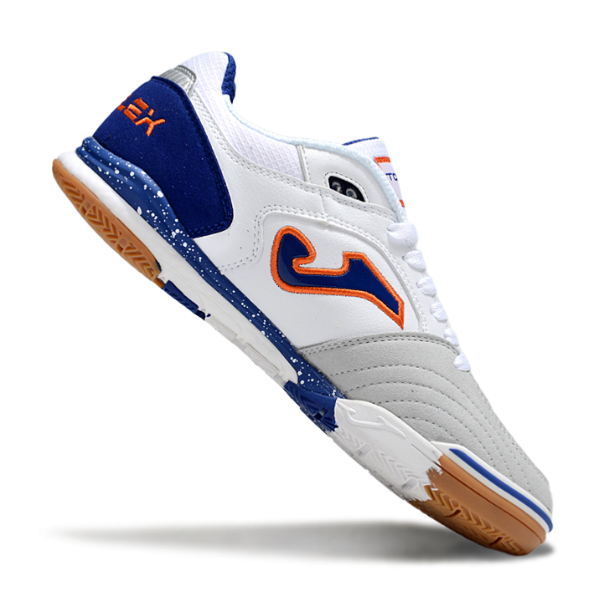 Joma Top Flex Rebound White and Blue IC