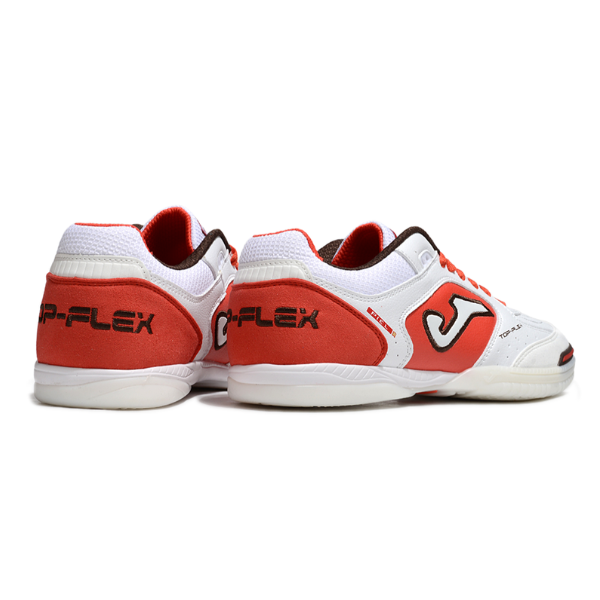Joma Top Flex 24 IC White and Red Futsal