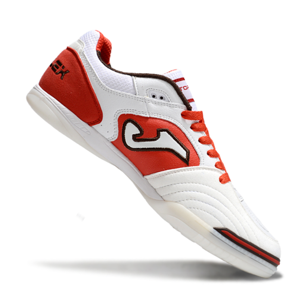 Joma Top Flex 24 IC White and Red Futsal