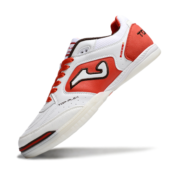 Joma Top Flex 24 IC White and Red Futsal