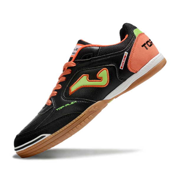 Joma Top Flex 24 Black and Orange IC
