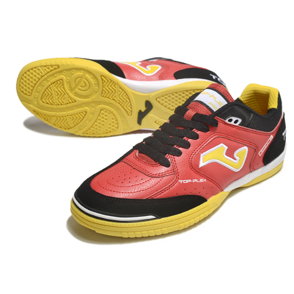 Joma Top Flex 24 IC Black Red and Yellow IC