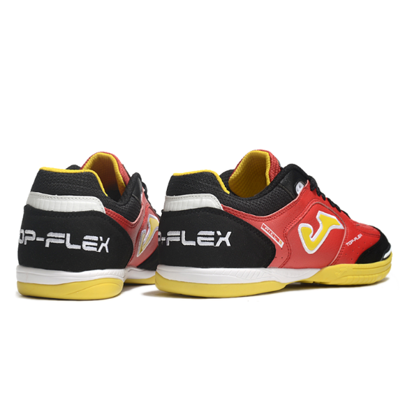 Joma Top Flex 24 IC Black Red and Yellow IC