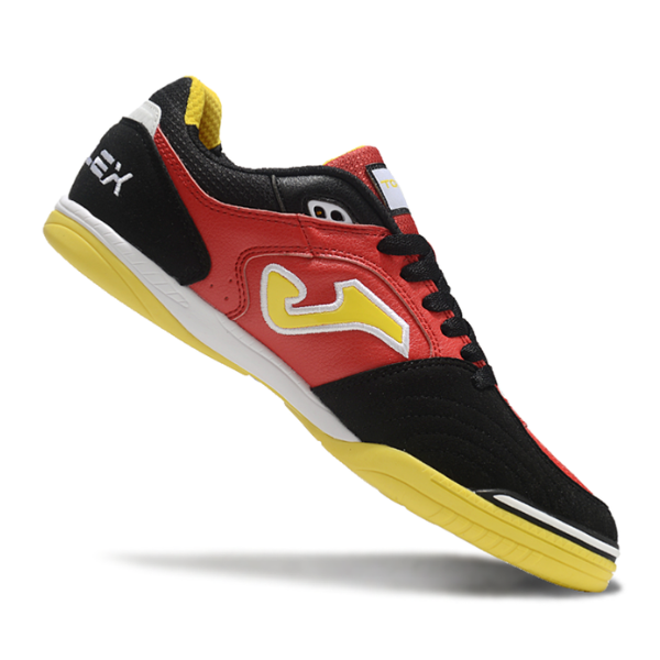 Joma Top Flex 24 IC Black Red and Yellow IC