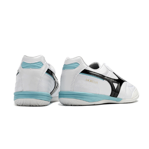 Mizuno Morelia Sala Japan IC White Black and Light Blue IC