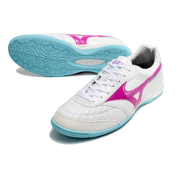 Mizuno Morelia Sala Japan White Pink and Blue IC