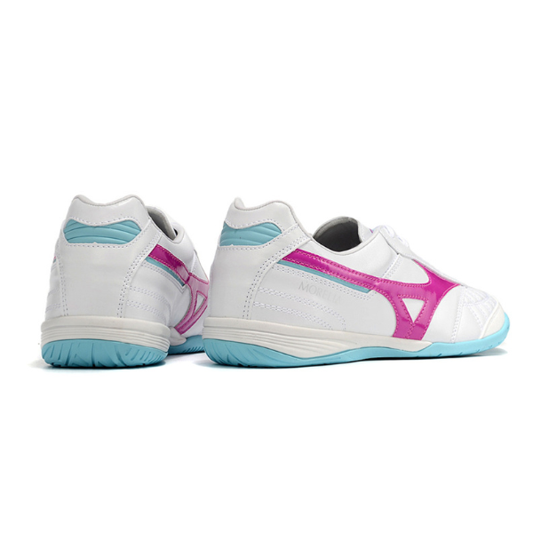 Mizuno Morelia Sala Japan White Pink and Blue IC