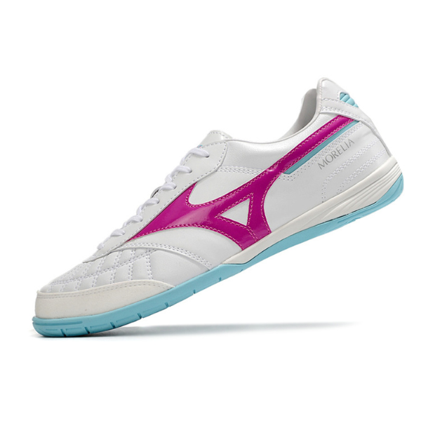 Mizuno Morelia Sala Japan White Pink and Blue IC