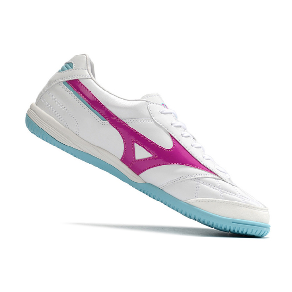 Mizuno Morelia Sala Japan White Pink and Blue IC