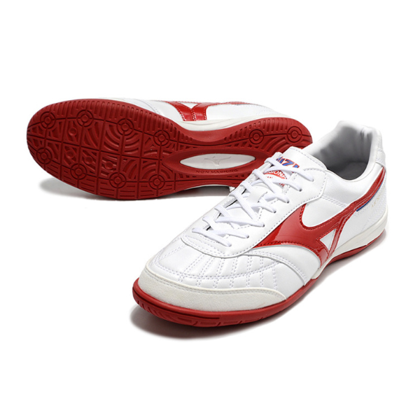 Mizuno Morelia Sala Japan White Red and Blue IC
