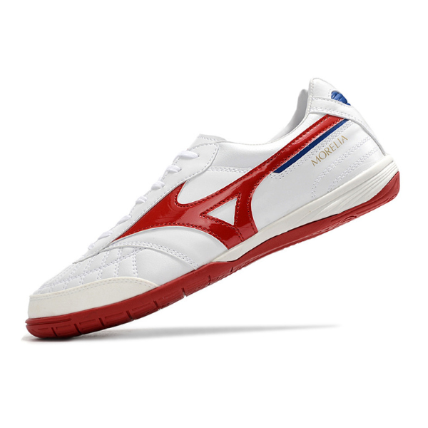 Mizuno Morelia Sala Japan White Red and Blue IC