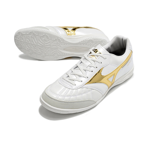 Mizuno Morelia Sala Japan White and Gold IC
