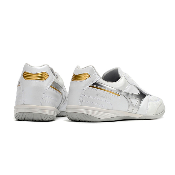 Mizuno Morelia Sala Japan IC White and Silver Futsal