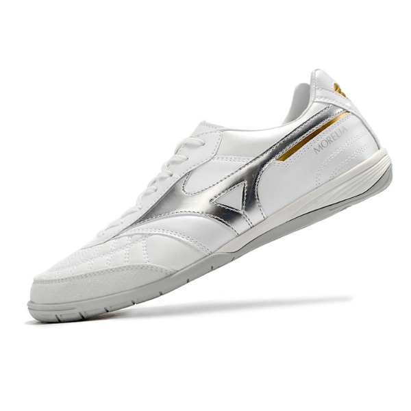 Mizuno Morelia Sala Japan IC White and Silver Futsal