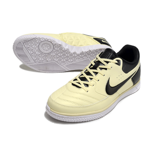 Nike5 Street Gato Yellow and Black Futsal IC