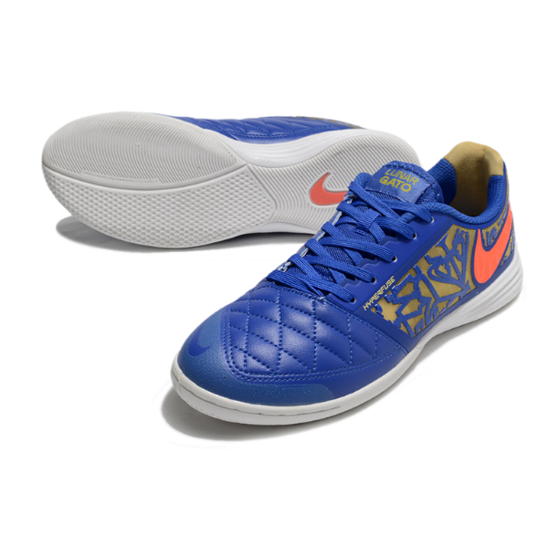 Nike Lunar Gato II Blue and Gold IC