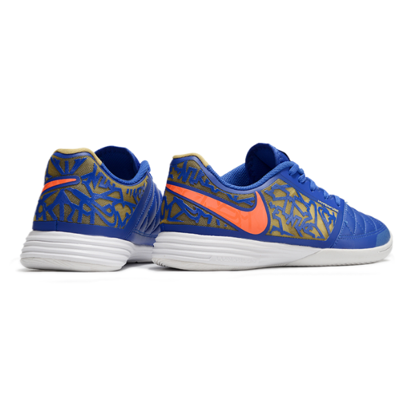 Nike Lunar Gato II Blue and Gold IC