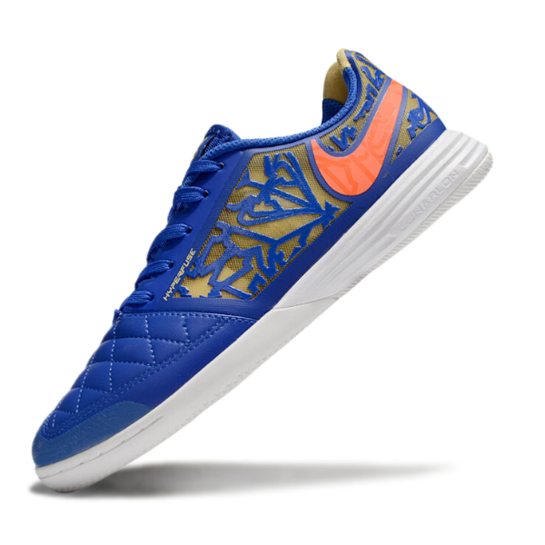 Nike Lunar Gato II Blue and Gold IC