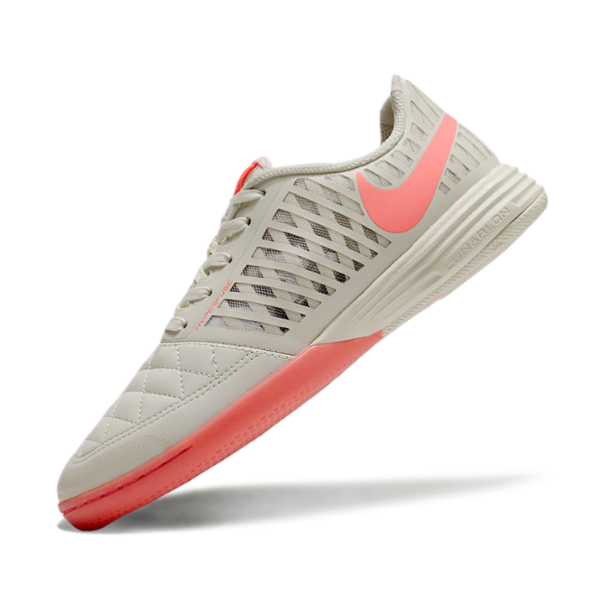 Nike Lunar Gato II IC Gray and Pink IC