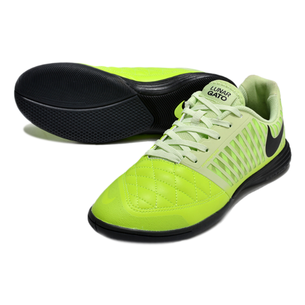 Nike Lunar Gato II IC Green and Black IC