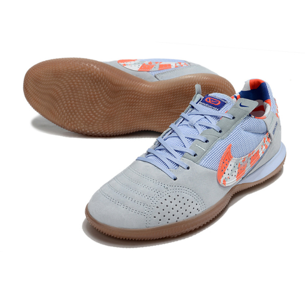 Nike Streetgato IC Gray Purple and Orange IC