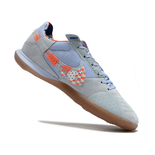 Nike Streetgato IC Gray Purple and Orange IC
