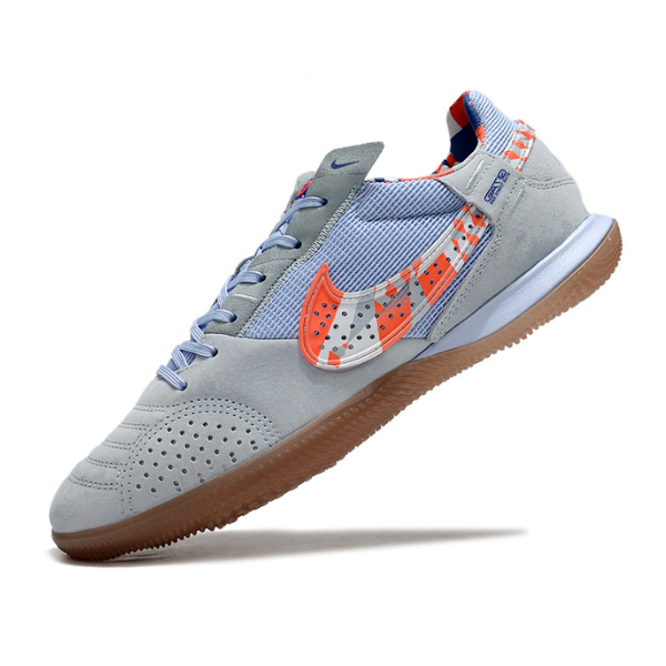 Nike Streetgato IC Gray Purple and Orange IC