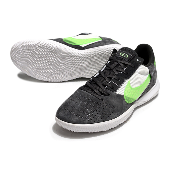 Nike Streetgato Gray White and Green IC