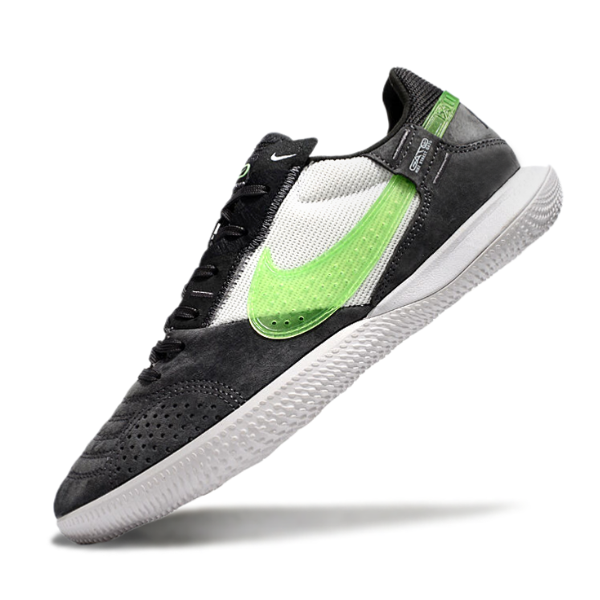 Nike Streetgato Gray White and Green IC