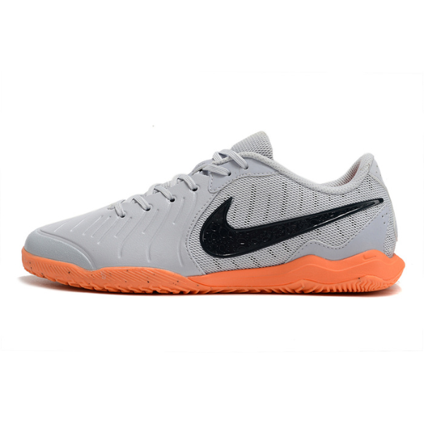 Nike Tiempo 10 Legend Academy Grey and Orange IC