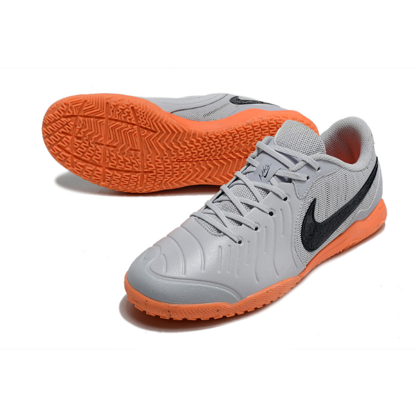 Nike Tiempo 10 Legend Academy Grey and Orange IC