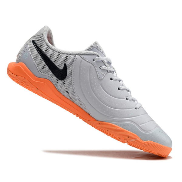 Nike Tiempo 10 Legend Academy Grey and Orange IC