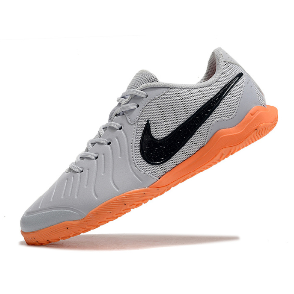 Nike Tiempo 10 Legend Academy Grey and Orange IC