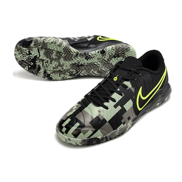 Nike Tiempo 10 Legend Academy Black and Green Camouflage IC