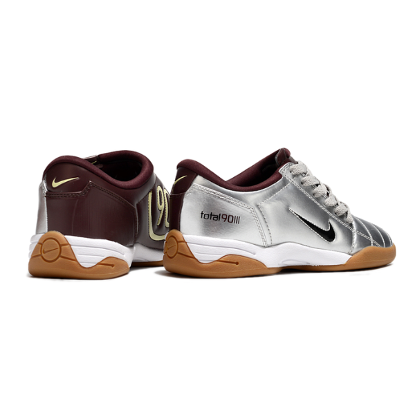 Nike Total 90 III Silver and Burgundy IC