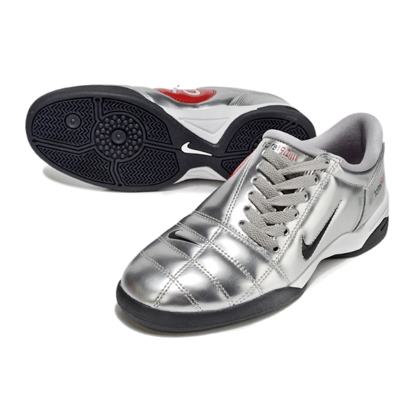 Nike Total 90 III Silver and Red IC
