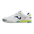 Joma Top Flex 24 IC White Green and Yellow Futsal