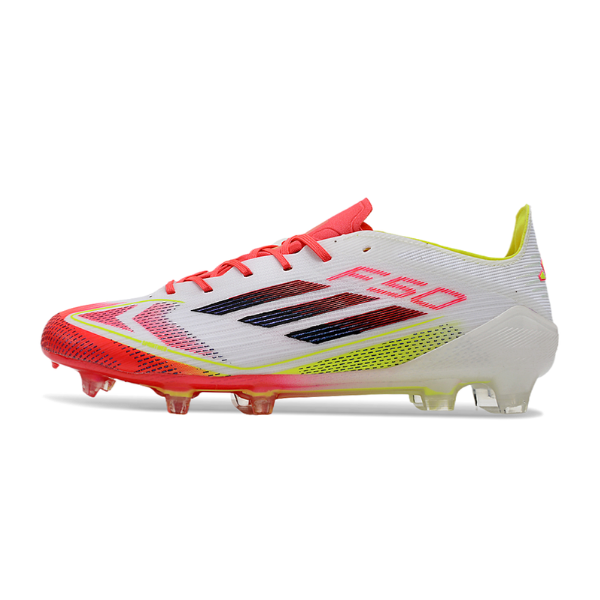 Adidas F50 Elite Pure Victory Pack White and Blue Firm Ground FG Kids Football Boot