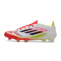 Adidas F50 Elite Pure Victory Pack White and Blue Firm Ground FG Kids Football Boot