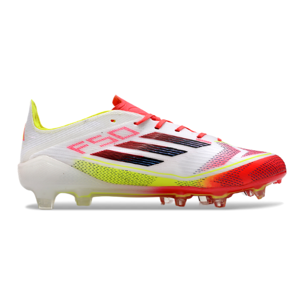 Adidas F50 Elite Pure Victory Pack White and Blue Firm Ground FG Kids Football Boot
