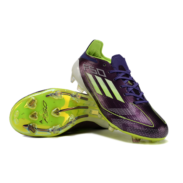 Adidas F50 Elite Fast Reborn Pack Silver and Black Firm Ground FG Kids Football Boot