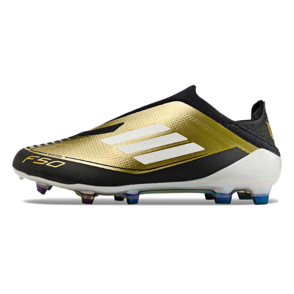 Adidas F50 Elite Laceless Gold Triumph Pack Firm Ground FG Kids Football Boot