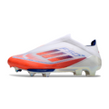Adidas F50+ Elite Laceless Green and Yellow Firm Ground FG Kids Football Boot