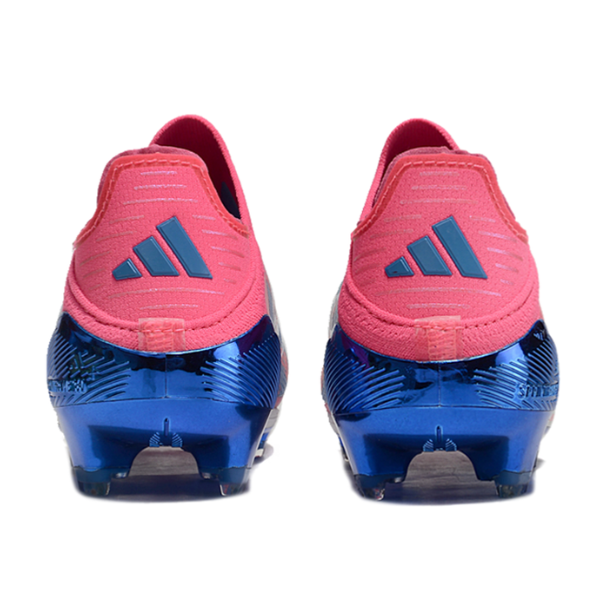 Adidas F50+ Elite Laceless Black and Red Firm Ground FG Kids Football Boot