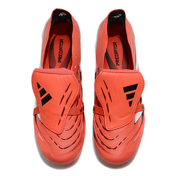 Adidas Predator 25 Elite Tongue Kids Football Boot Firm Ground FG Pure Victory Pack