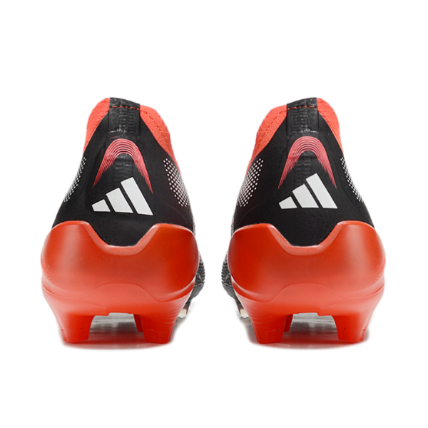 Adidas Predator 25 Elite Laceless Green and Black Firm Ground FG Kids Football Boot
