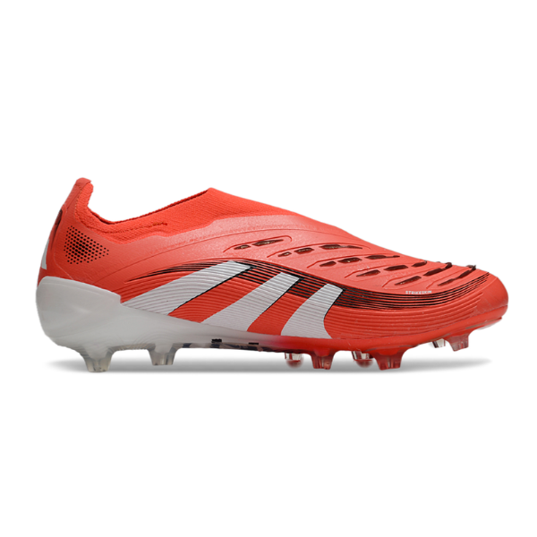 Adidas Predator 25 Elite Laceless FG Pure Victory Pack Kids