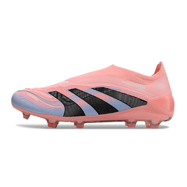 Adidas Predator 25 Elite Laceless Pink FG Kids