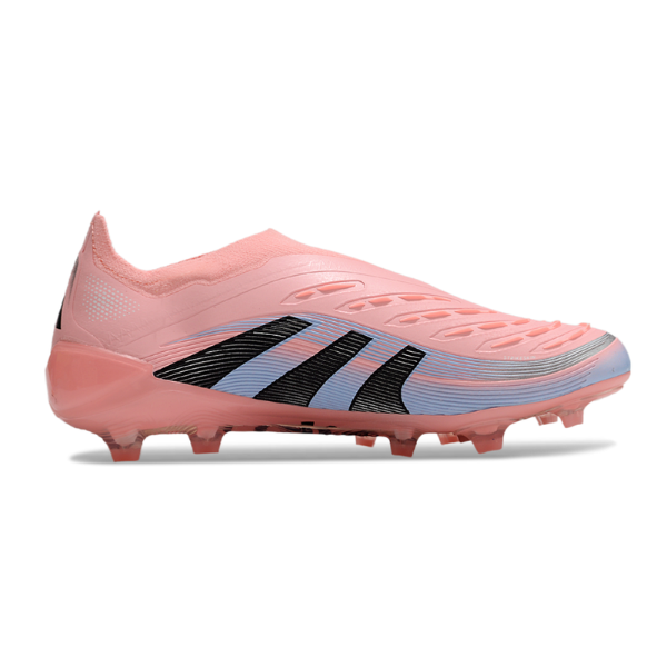 Adidas Predator 25 Elite Laceless Pink Firm Ground FG Kids Football Boot